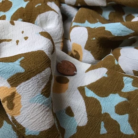 Free People FP One Lucina Floral Strappy Boho Mini Swing Dress sz S - Picture 6 of 6